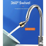 Faucet Aerator,360 Degree Faucet Sprayer Attachment,Big Angle Kitchen Faucet Aerator,Swivel Faucet Extender,Sink Sprayer Attachment for faucet