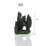 Aquarium Decoration Extra Large and Tall for Fish Tank Rock Thematic Ornaments Aquarium Mountain View Stone Ornaments Aquarium Decor Tree House Cave Fish Tank Decoration In Australia - Darrahopens