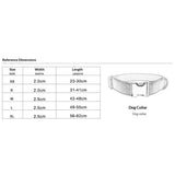 Dog Collar Personalized, Pet Collars with Metal Buckle,  Collar with Quick Release Buckle for Dogs (L,Only collar)