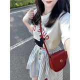 Genuine Leather Small Square Handbag for Women Top Handle Crossbody Bags Satchel Purse with Adjustable Strap In Australia - Darrahopens