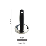 Meat Pounder Flattener, Easy-Grip Meat Tenderizer, Stainless Steel Meat Mallet for Cooking, Meat Hammer, Chicken Tenderizer, Meat Smasher Utensil, Kitchen Mallet, Meat Masher Tool