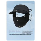 Sun Protection Gear for Women – Face Cover, Neck Gaiter & Sun Hat – Cooling, Breathable, Lightweight（black） In Australia - Darrahopens
