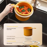 Sink Drain Strainer Basket, Hanging Sink Strainer Colander Drain Basket, Kitchen Sink Food Waste Filter and Vegetables Fruits Clean In Australia - Darrahopens