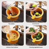 Sink Drain Strainer Basket, Hanging Sink Strainer Colander Drain Basket, Kitchen Sink Food Waste Filter and Vegetables Fruits Clean In Australia - Darrahopens