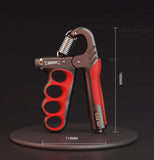 Grip Strength Trainer, Hand Grip Strengthener with Adjustable Resistance , Automatic Counter, Ergonomic Design, Forearm Strengthener for Musicians Athletes and Injury Recovery