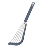 Fried spatulauxcell silicone Fish Spatulas with Handle Kitchen Cooking Spatula for Egg, Fish, Pancakes Blue In Australia - Darrahopens