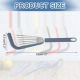 Fried spatulauxcell silicone Fish Spatulas with Handle Kitchen Cooking Spatula for Egg, Fish, Pancakes Blue In Australia - Darrahopens