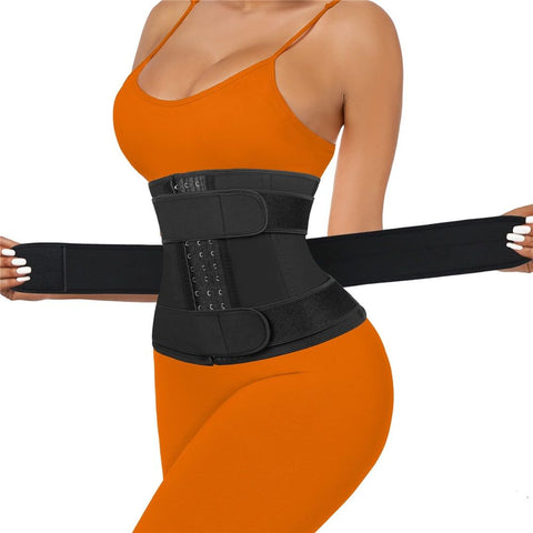 Women Waist Trainer 3 Straps - Tummy Control Sweat Girdle Workout Slim Belly Band for Weight Loss ，Corset Slimming Body（Large） In Australia - Darrahopens