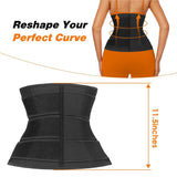 Women Waist Trainer 3 Straps - Tummy Control Sweat Girdle Workout Slim Belly Band for Weight Loss ，Corset Slimming Body（Large） In Australia - Darrahopens