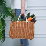 The Golden Girls Sophia's Wicker Purse Handbag Cosplay Measures 12 x 5x 8 Inch