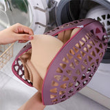 TPE Laundry Bags For Delicates & Shoes Multi-Pocket Mesh Prevents Tangling Machine Washable Sturdy Meshes Laundry Storage Bag