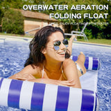 2-Pack Swimming Pool Float Hammock, Multi-Purpose Inflatable Hammock Pool Hammock (Saddle, Lounge Chair, Hammock, Drifter), Water Hammock Lounge In Australia - Darrahopens