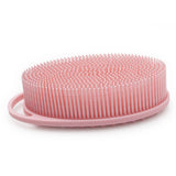Premium Silicone Body Scrubber - Trusted Since 2017 - SGS Certified Food Grade Dual Sided Bath Brush, Quick-Dry Exfoliating Loofah Alternative, Massage Brush Sensitive Skin Women Men In Australia - Darrahopens