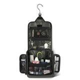 Travel Toiletry Bag for Men and Women - (12.20× 3.15 × 10.63 ”) Large Hanging Toiletry Organizer , with Sturdy Zippers and 19 Compartments for Toiletries