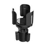 Upgraded 64oz Large Cup Holder Expander with Coaster for Car, Expandable Cup Holder Adapter with Adjustable Base, Universal Compatible with Yeti, Hydro Flasks, Owala, Other Big Bottles Mugs Drinks