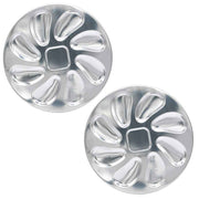 2 Pack Stainless Steel Oyster Plate, Pan and Serving Tray, Shell Shaped Platter for GrillingRestaurant Essential In Australia - Darrahopens