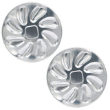 2 Pack Stainless Steel Oyster Plate, Pan and Serving Tray, Shell Shaped Platter for GrillingRestaurant Essential