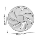 2 Pack Stainless Steel Oyster Plate, Pan and Serving Tray, Shell Shaped Platter for GrillingRestaurant Essential In Australia - Darrahopens