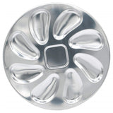 2 Pack Stainless Steel Oyster Plate, Pan and Serving Tray, Shell Shaped Platter for GrillingRestaurant Essential In Australia - Darrahopens