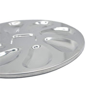 2 Pack Stainless Steel Oyster Plate, Pan and Serving Tray, Shell Shaped Platter for GrillingRestaurant Essential