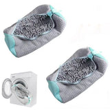 Shoe Washing Machine Bag Laundry Shoe Bags for Washing Machine, 2Pcs Shoe Washing Bag Shoe Laundry Bag for Washer and Dryer Reusable Shoe Washing Bags (Grey-2Pcs)