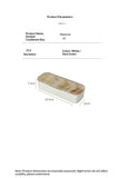 Clear Seasoning Box with 4 Compartments - Spice Organizer with Lids and Spoons - Condiment Container Set for Salt, Sugar, Pepper, and More - Countertop Spice Storage