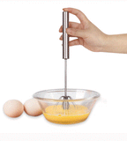 Rotated Whisk Blender, Whisk, Hand Push Mixer Stirrer, Stainless Steel Balls Whisk, Whisk Manual Mixer Whisk for Kitchen Cooking, Stirring, Whisking, Beating (12.4in), Whisk In Australia - Darrahopens