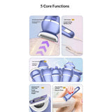 Epilator for Women, 7 in 1 Hair Removal for Women, Body Shaver, Bikini Trimmer, Face Razor, Facial Brush, Face Massage, Foot Callus Remover, IPX7 Waterproof Electric Shavers, Ideal Female Gift In Australia - Darrahopens