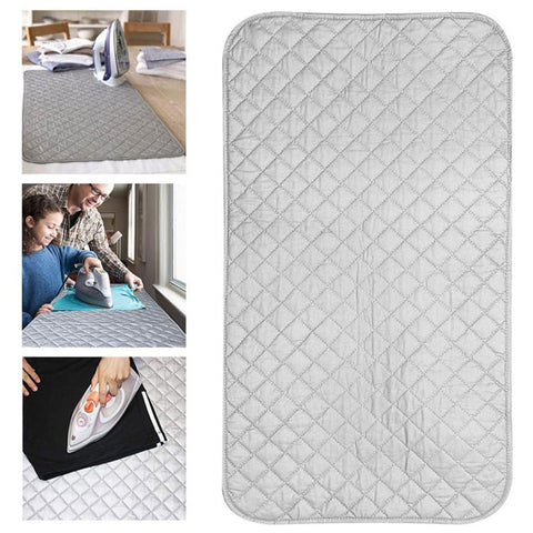 Portable Ironing Mat Blanket (Iron Anywhere) Ironing Board Replacement, Iron Board Alternative Cover 14.7*33.5 inch In Australia - Darrahopens