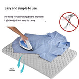 Portable Ironing Mat Blanket (Iron Anywhere) Ironing Board Replacement, Iron Board Alternative Cover 14.7*33.5 inch In Australia - Darrahopens