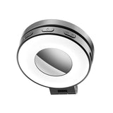 Fill Light for LED Phone Light Attachment Selfie Ring Light Brightness Adjustable Compatible for iPhone Smartphone Vlogs/Photography/Video Conference Color Black In Australia - Darrahopens