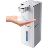 Automatic Foaming Soap Dispenser Touchless 400ml/12.8oz Rechargeable Hand Soap Dispenser Wall Mounted Foam Soap Pump for Bathroom Kitchen Dish Soap In Australia - Darrahopens