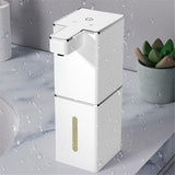 Automatic Foaming Soap Dispenser Touchless 400ml/12.8oz Rechargeable Hand Soap Dispenser Wall Mounted Foam Soap Pump for Bathroom Kitchen Dish Soap In Australia - Darrahopens
