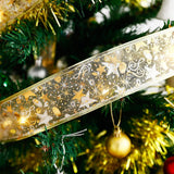 Christmas Tree Decorations String Lights 32.8ft LED Lights Copper Wire Ribbon Bows Lights for Party Weddings Holiday Christmas Tree Decorations (Gold Warm Light Battery Powered) In Australia - Darrahopens