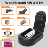 Magnetic Key Holder Box Hide A Key Under Car with Combination Lock with Strong Magnet for Storage Key Indoors, Outdoors Outside In Australia - Darrahopens