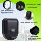 Magnetic Key Holder Box Hide A Key Under Car with Combination Lock with Strong Magnet for Storage Key Indoors, Outdoors Outside In Australia - Darrahopens