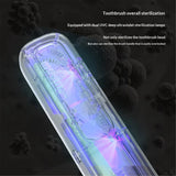 UVC Toothbrush Case Travel Toothbrush Covers Case for Houshold and Traveling Power by USB-C  Tooth Brushes Cleaner Case,