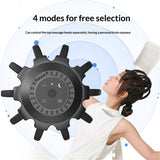 Electric Scalp Massager Head Massager, 10 Vibrating Contacts,  Multiple Massage Modes to Release Pressure, One Size Fits Most, Ideal Gift In Australia - Darrahopens