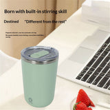 Self Stirring Mug, Electric Auto Mixing Cup with Magnetic Stirring, Rechargeable for Coffee, Milk & Cocoa (Green) In Australia - Darrahopens
