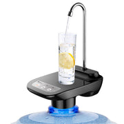 Drinking Water Dispenser Pump, 5 Gallon Automatic Electric Drinking Water Bottle Pump USB Rechargeable Portable Water Pump with Switch Control for 1-5 Gallon Water Jugs In Australia - Darrahopens
