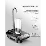 Drinking Water Dispenser Pump, 5 Gallon Automatic Electric Drinking Water Bottle Pump USB Rechargeable Portable Water Pump with Switch Control for 1-5 Gallon Water Jugs In Australia - Darrahopens