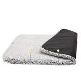 Self Warming Cat Bed Self Heating Cat Dog Mat 24 x 18 inch Extra Warm Thermal Pet Pad for Indoor Outdoor Pets with Removable Cover Non-Slip Bottom Washable Non Electric