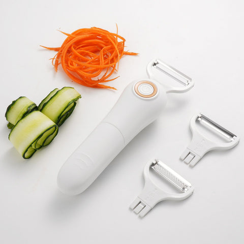 Electric Potato Peeler, Handheld Electric Vegetables and Fruit Peeler 3-in-1 Pro Set, USB Rechargeable Kitchen Gadgets for Apples, Potato, Carrots, Cucumber In Australia - Darrahopens