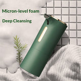 Foaming Soap Dispenser - 10oz/300ml Rechargeable, Touchless Hands Free for Bathroom and Kitchen（Green） In Australia - Darrahopens