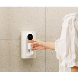 Automatic Mouthwash Dispenser 540ml Touchless Mouthwash Dispenser for Bathroom  USB Rechargeable and 3 Dispensing Levels with Led Screen Wall-Mounted or Countertop Use-White