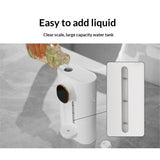 Automatic Mouthwash Dispenser 540ml Touchless Mouthwash Dispenser for Bathroom  USB Rechargeable and 3 Dispensing Levels with Led Screen Wall-Mounted or Countertop Use-White In Australia - Darrahopens