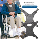 Wheelchair Seat Belt, Wheelchair Harness for Adults, Torso Support Vest Restraint, Safety Belt for Elderly, Vest Soft Chest Restraint with Adjustable Straps to Prevent Sliding In Australia - Darrahopens