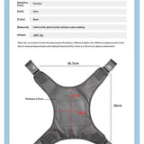 Wheelchair Seat Belt, Wheelchair Harness for Adults, Torso Support Vest Restraint, Safety Belt for Elderly, Vest Soft Chest Restraint with Adjustable Straps to Prevent Sliding In Australia - Darrahopens