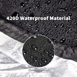 Turkey Fryer Cover, Waterproof Crawfish Boiler Cover for Outdoor Deep Fryer, Protective Seafood Boil Pot Cover for Seafood Boil Pot and Burner kit-39.9*39.9*75.9cm In Australia - Darrahopens