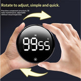 Digital Kitchen Timers, Visual timers Large LED Display Magnetic Countdown Countup Timer for Classroom Cooking Fitness Baking Studying Teaching, Easy for Kids and Seniors（Glacier Silver） In Australia - Darrahopens